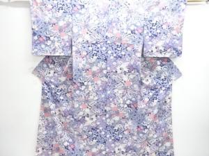 未使用品　辻ヶ花模様小紋着物